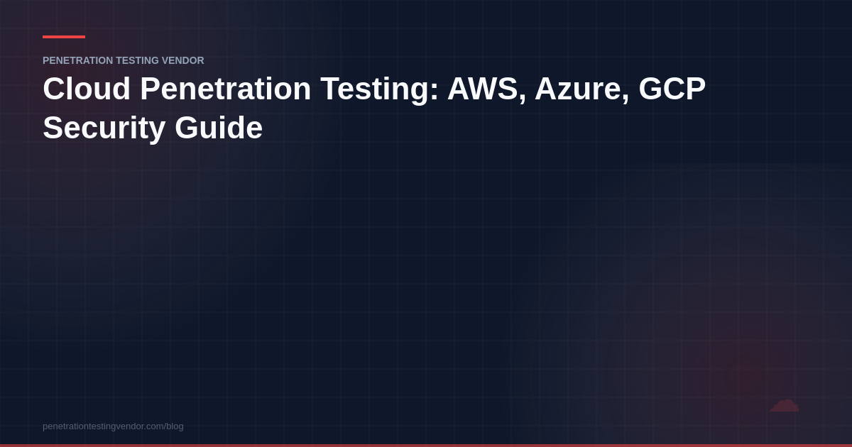 cloud penetration testing