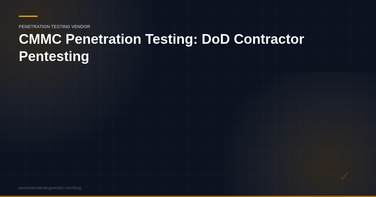 cmmc penetration testing