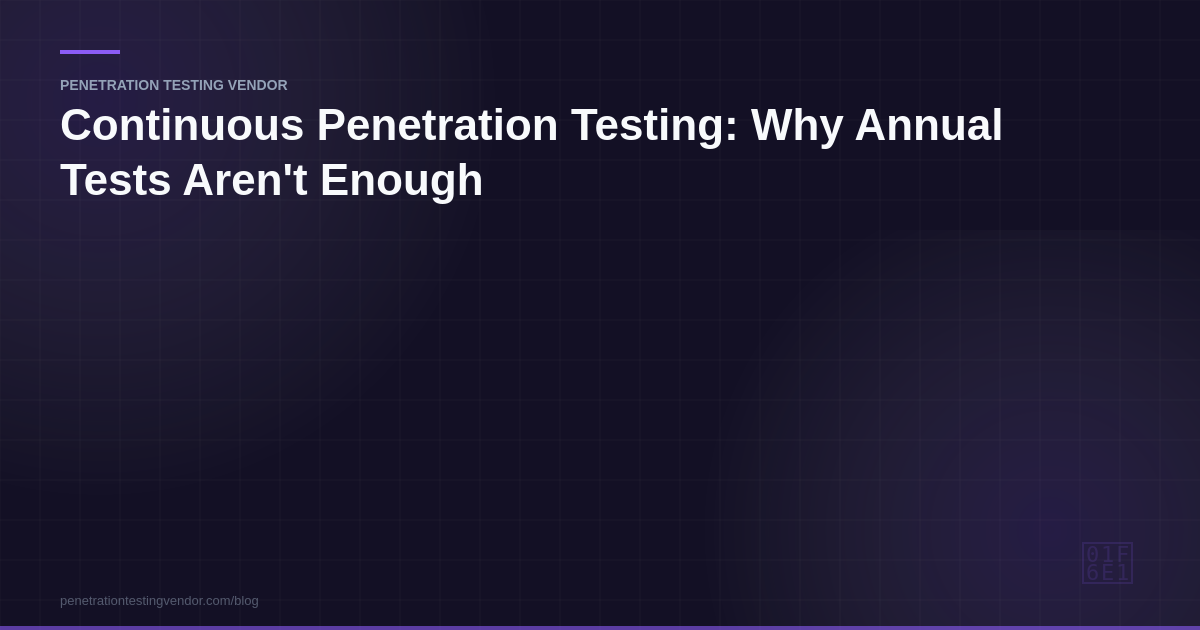 continuous penetration testing