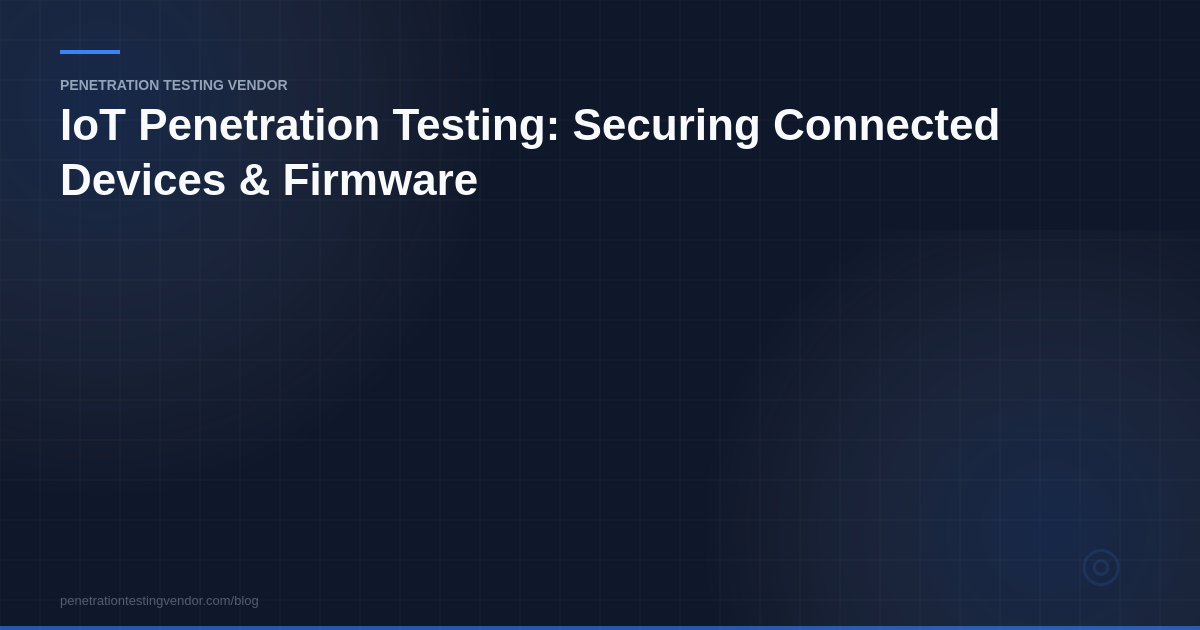 iot penetration testing