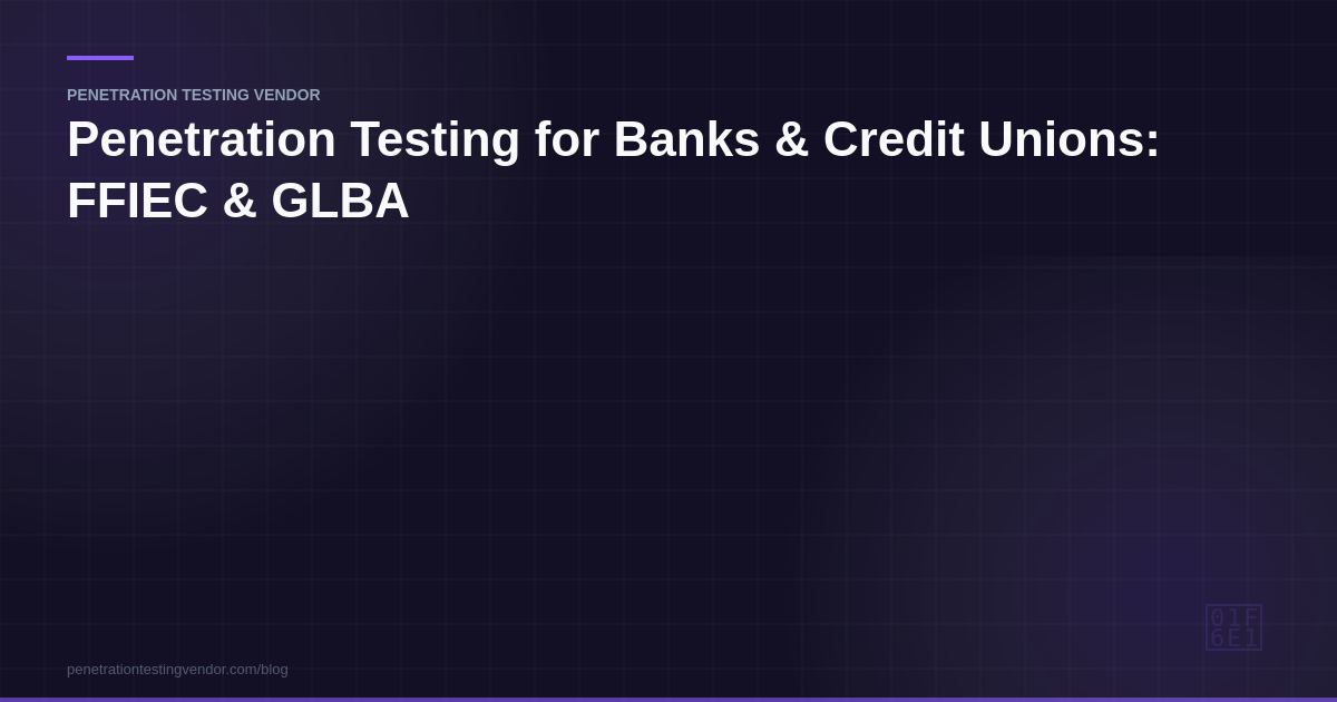 penetration testing for banks