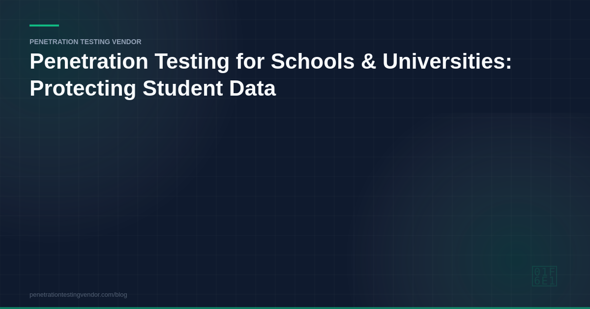 penetration testing for education