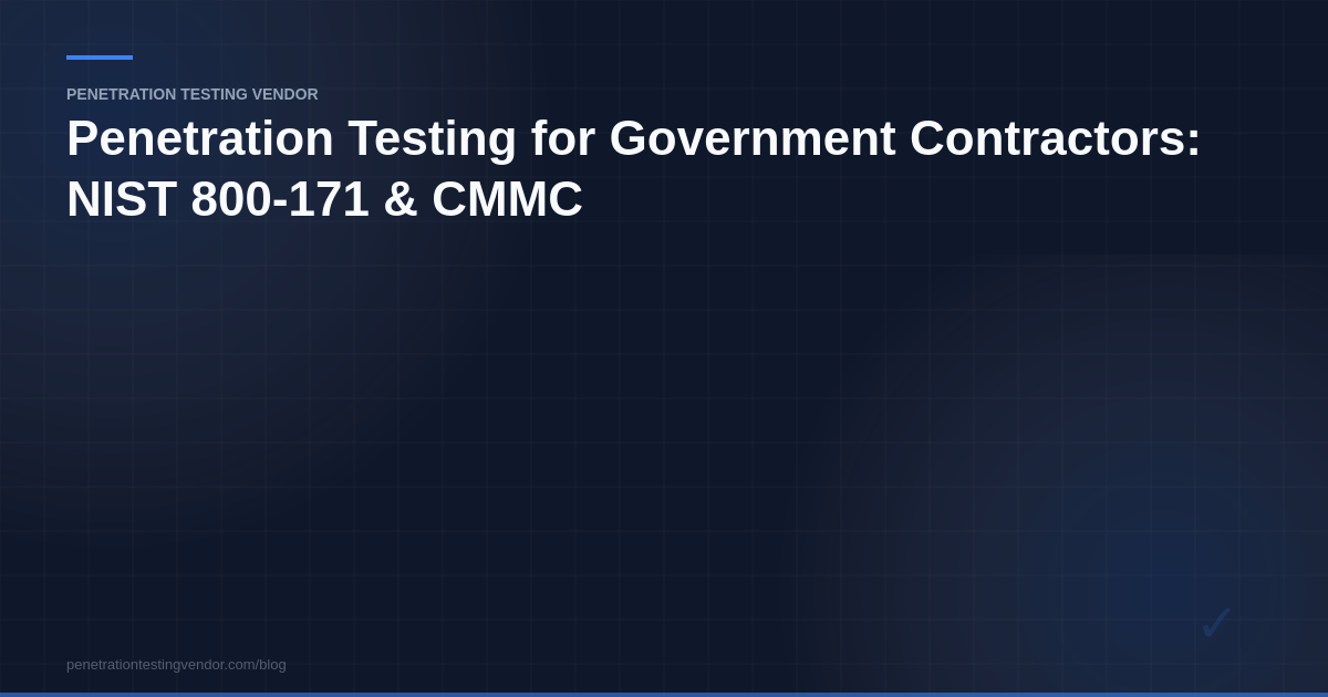 penetration testing for government