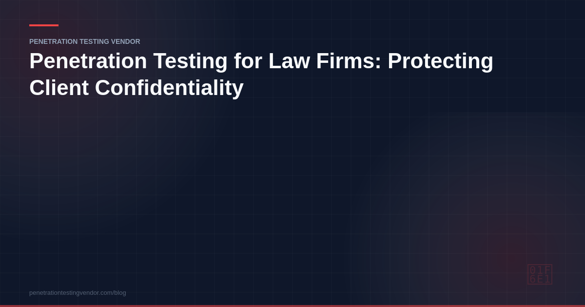 penetration testing for law firms