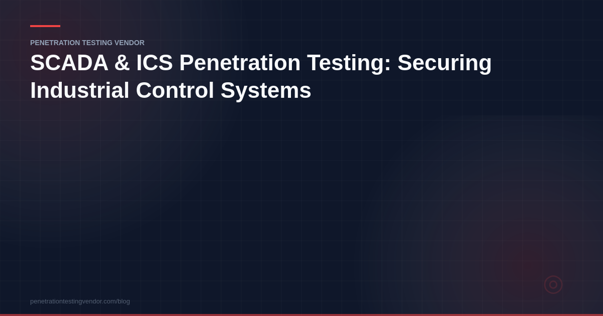 scada ics penetration testing