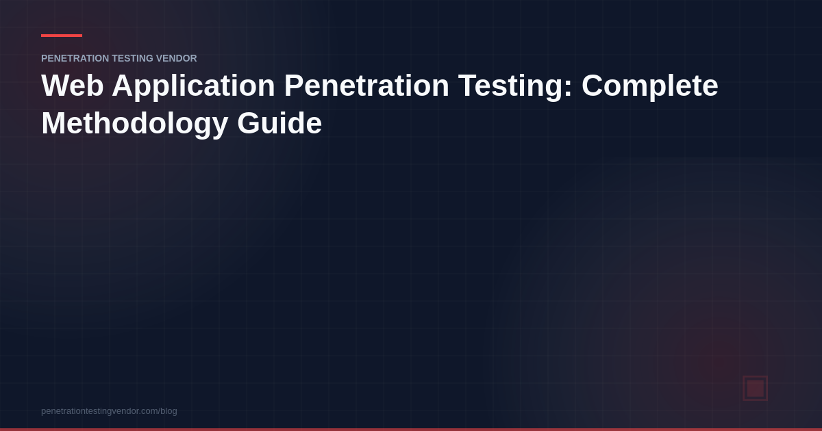 web application penetration testing guide
